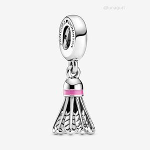 Pandora Badminton sterling silver dangle Charm